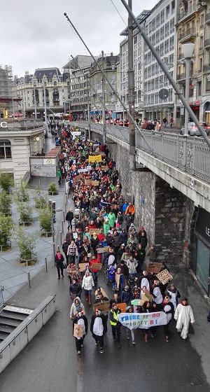 Marche pour le climat - Lausanne-001